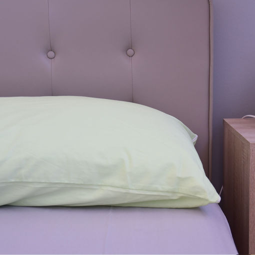 Εικόνα για Βαμβακερή Θήκη με Φερμουάρ για Μαξιλάρι Σώματος-Body Pillow Λαχανί