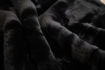 Εικόνα για Χαλί Υπνοδωματίου Γούνινο Μαύρο 60x120