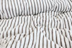 Εικόνα για Κουβερτοπάπλωμα Κοράλ 220x240 με Γέμιση Πολυεστερικής Βάτας 350gr/m2 Λευκό Ρίγα