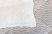 Εικόνα για Κουβερτοπάπλωμα Γούνα με Γέμιση Πολυεστερικής Βάτας 220x240 Γκρι Ανοιχτό