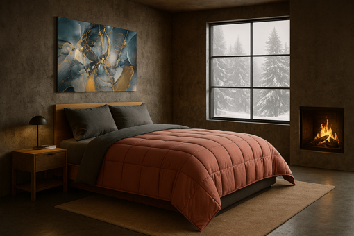Εικόνα για Πάπλωμα Microfiber με Γέμιση Βάτας 270gr – 160*240